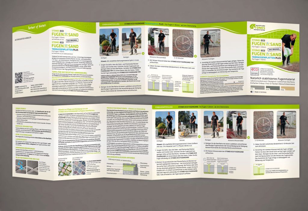 Flyer gestalten Fugensand